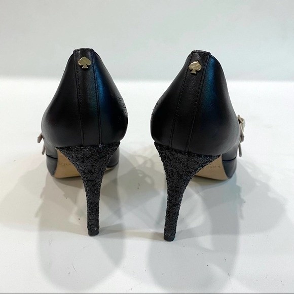 Kate Spade Black Elpetha Mary Jane Size 9 - Picture 4 of 8